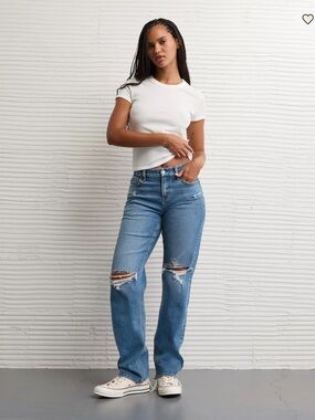 American eagle curvy straight Jean nwt